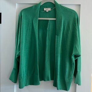 Lightweight green cardigan